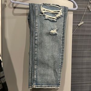 Boyfriend jeans, good condition, 27, vintage, distressed